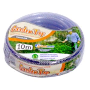 Mangueira Plastman Para Jardim Garden Top Incolor Trançada  10mt