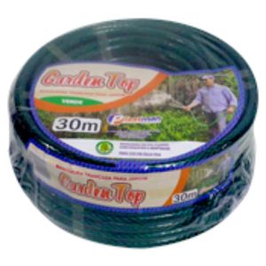 Mangueira Plastman Para Jardim Garden Top Trançada Verde  30mt