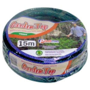 Mangueira Plastman Para Jardim Garden Top Trançada Verde  15mt