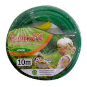 Mangueira Plastman  Para Jardim Garden Plus Opaca  Dupla Capa Verde 10mt