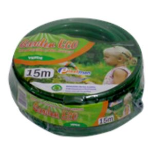 Mangueira Plastman  Para Jardim Garden Plus Opaca  Dupla Capa Verde 15mt