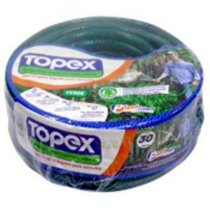 Mangueira Plastman  Para Jardim Topex Verde 30mt