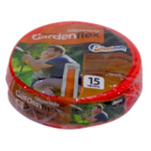 Mangueira Plastman  Para Jardim Garden Flex Laranja 15mt