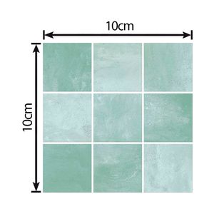 Revestimento Brilhante Maldivas Verde Tipo A 10X10CM - HD10160 - Tecnogres