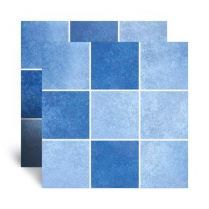 Revestimento Brilhante Poço Azul Tipo A 10X10CM - HD10170 - Tecnogres