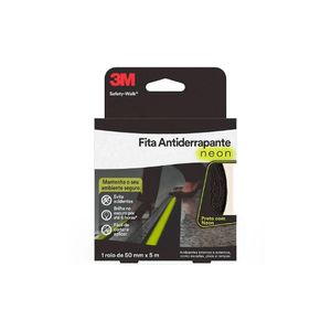 Fita Antiderrapante Fluorescente Neon Safety Walk 50MMx5M 3M