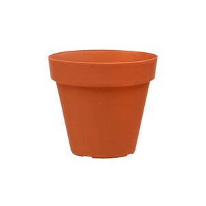 Vaso para Plantas em Polietileno Sampa Terracota 19X20CM - I.SAMP.020.019.12 - Vasart