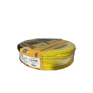 Cabo Flex Cobrefort 4,00MM 450/750V Amarelo 100M