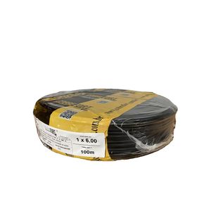 Cabo Flex Cobrefort 6,00MM 450/750V Preto 100M