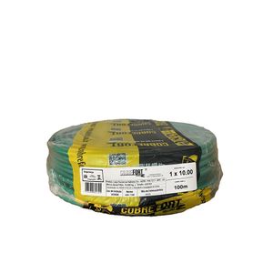 Cabo Flex Cobrefort 10,00MM 0,6/1KV HEPR Verde 100M