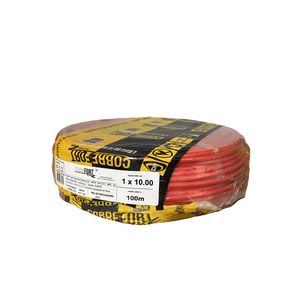 Cabo Flex Cobrefort 10,00MM 0,6/1KV HEPR Vermelho 100M