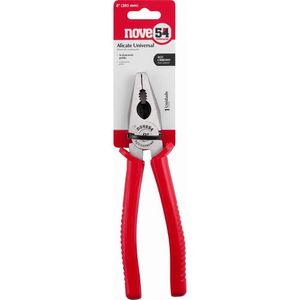 Alicate Universal Nove54 Hobby Aço Carbono Polido