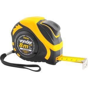 Trena De Aço Vonder 8Mx25Mm C/Auto Trava