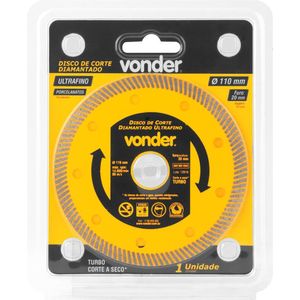 Disco Diamantado Vonder Ultra Fino