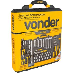Jogo De Ferramentas Vonder C/110 Peças Embalagem Fechada