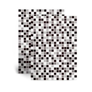 Revestimento Cerâmico Decorado Brilhante Cariri Preto Tipo A 33X46CM - Cerbras