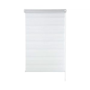 Persiana de Rolo Zebra Branco 160x160CM - Conthey