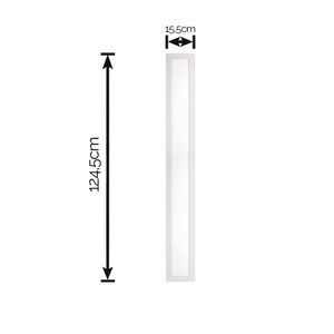 Painel LED de Embutir Slim Tech 45W IP20 Luz Branca 6500K Bivolt Branco - Bronzearte