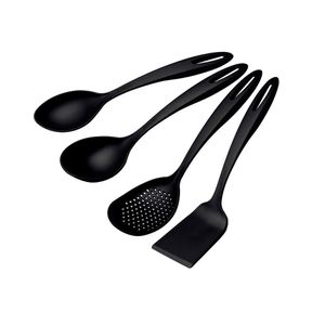 Jogo de Utensílios Tramontina Ability em Nylon Preto 4 Peças