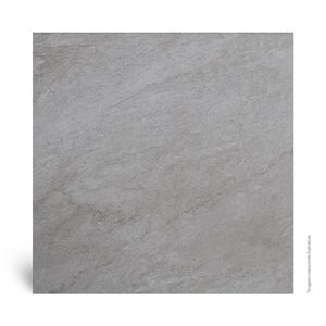 Piso Cerâmico Super Prime Pedra Retificado Granilhado Patagonia Gris Cinza Tipo A 75X75CM - Cerbras