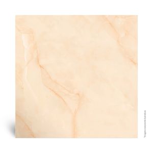 Piso Cerâmico Super Prime Marmorizado Retificado Polido Venezia Beige Bege Tipo A 75X75CM - Cerbras