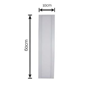 Painel LED de Embutir Retangular Fit Branco 18W 6500K - Avant