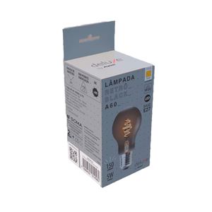 Lâmpada LED Retro Black A60 5W Luz Amarela 2200K Bivolt - Avant