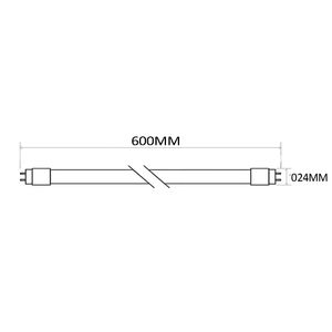 Lâmpada LED Tubular T8 9W 60CM Luz Branca 6500K Bivolt - 335511374 - Avant