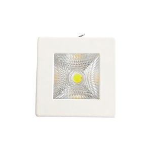 Spot LED de Sobrepor Quadrado Authentic 5W Luz Amarela 3000K Bivolt - 907000572 - Avant