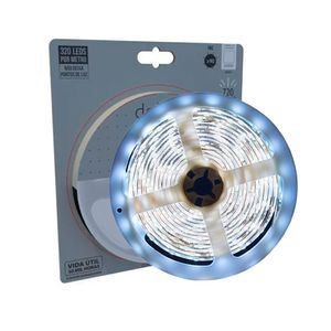 Fita Led 8W 5M Luce Luz Branca Quente 6500K 12V - 192727132 - Avant