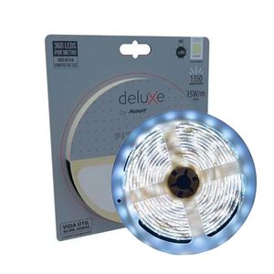 Fita Led 15W 5M Luce Luz Branca Quente 6500K 12V - 192757139 - Avant