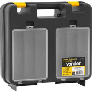 Caixa plástica Vonder para ferramentas com compartimentos VD-7001 34x34x13