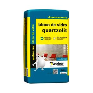 Argamassa Interna e Externa para Bloco de Vidro 20KG - 0070.00000.0020PA - Quartzolit