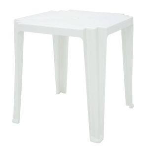 Mesa Quadrada em PVC Tambaú Branco 72X69X69CM - 92314010 - Tramontina