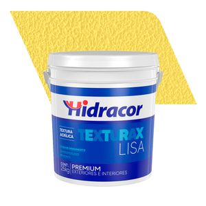 Textura Acrílica Premium Lisa Texturax Amarelo Girassol 25KG - Hidracor