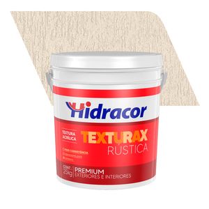 Textura Acrílica Premium Rústica Texturax Marfim 25KG - Hidracor
