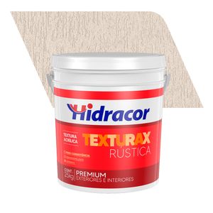 Textura Acrílica Premium Rústica Texturax Areia 25KG - Hidracor