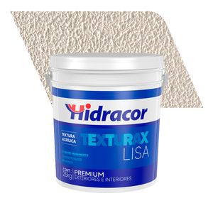 Textura Acrílica Premium Lisa Texturax Branco Gelo 25KG - Hidracor