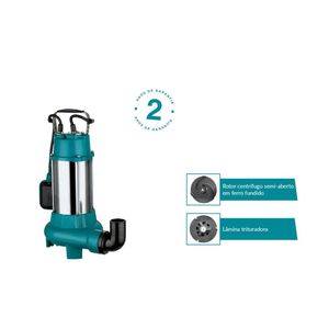 Bomba submersível Lepono 1,5HP Mon 220V