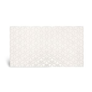 Revestimento Cerâmico Decorado Brilhante Sacra Bianco Branco Tipo A 30X60CM - 201212 - Pointer