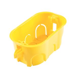 Caixa de Embutir Drywall Amarela 4X2 - 57500071 - Tramontina