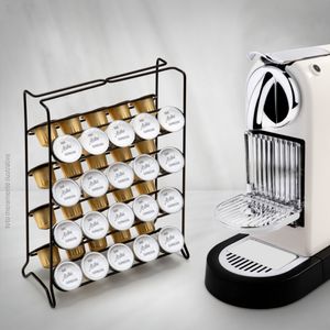 Porta Capsulas Nespresso Black - Arthi