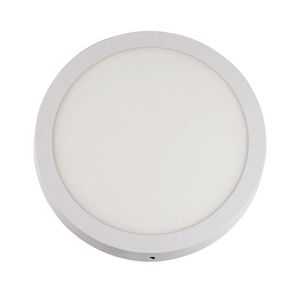 Painel Led de Sobrepor Redondo Lys Amarelo 24W 3000K - Taschibra