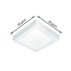 Painel Led de Sobrepor Quadrado Lys Branco 12W 6500K - Taschibra