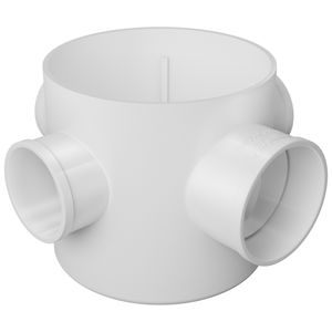Corpo Caixa Sifonada Fortlev 100X100X50mm