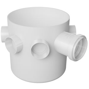 Corpo Caixa Sifonada Fortlev 150X150X50mm
