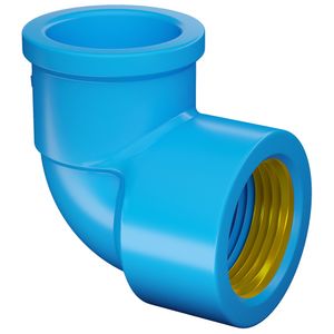 Joelho Fortlev 90° Soldável Bucha Latão 25x1|2