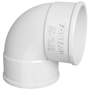 Joelho Fortlev 90° Esgoto SN 40mm