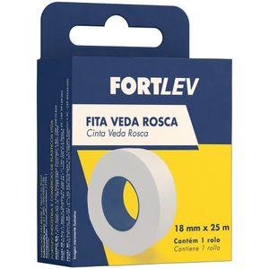 Fita Veda Rosca Fortlev 18mm X 25M