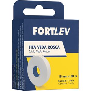 Fita Veda Rosca Fortlev 18mm X 50M